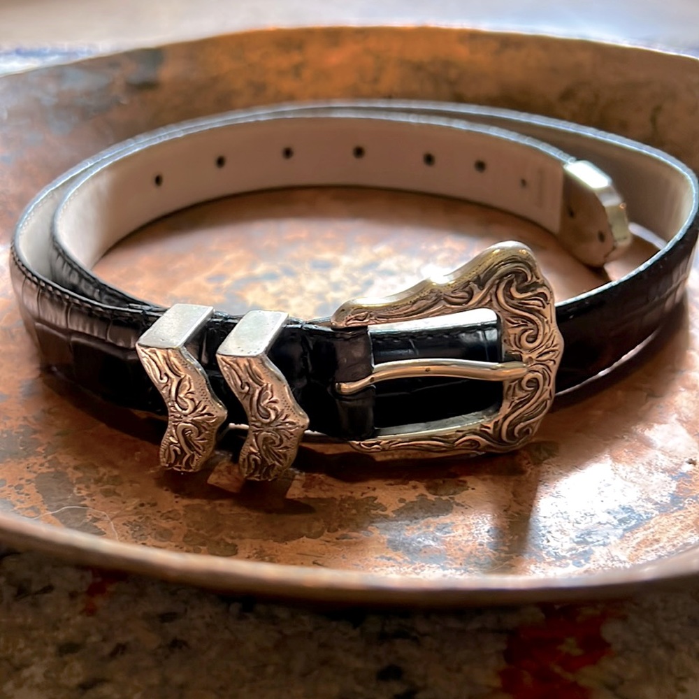 Arden leather belt